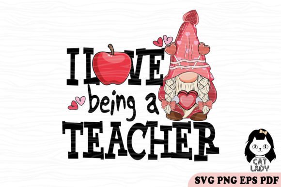 Free Love Being a Teacher SVG PNG: A Versatile Graphic for Crafts and Local Branding