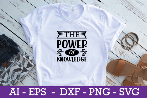 The Power of Knowledge Teacher SVG for Crafts and Graphics